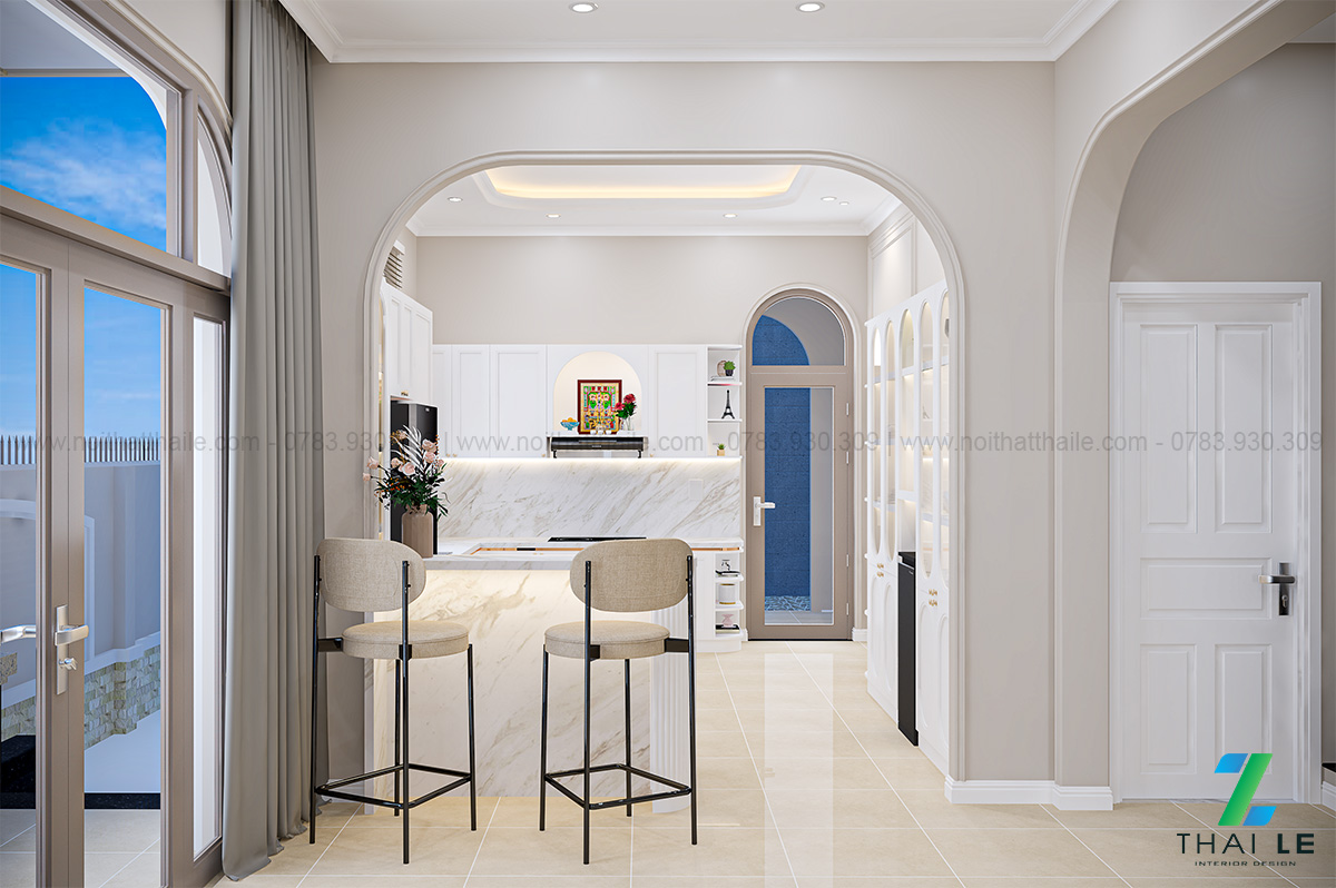 Thiết kế nội thất biệt thự Khổng Tử Long Khánh